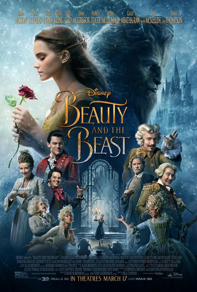 Beauty and the Beast poster 2017