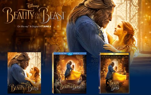 Beauty and the Beast on Digital HD, Blu-Ray and DVD June 2